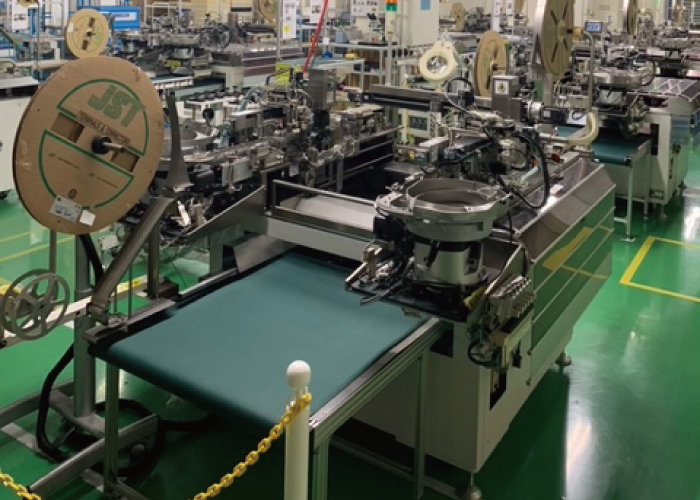 愛知県名古屋市天白区にある電子部品製造メーカーの株式会社ニシキの電子部品製造設備の画像